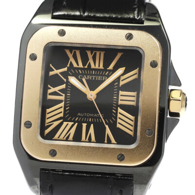 CARTIER W2020007 Santos 100 MM Unisex Watch From Japan
