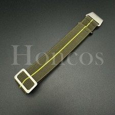 20 22 MM Parachute Elastic Nylon Strap Watch Quick Release Fits for Rolex Green