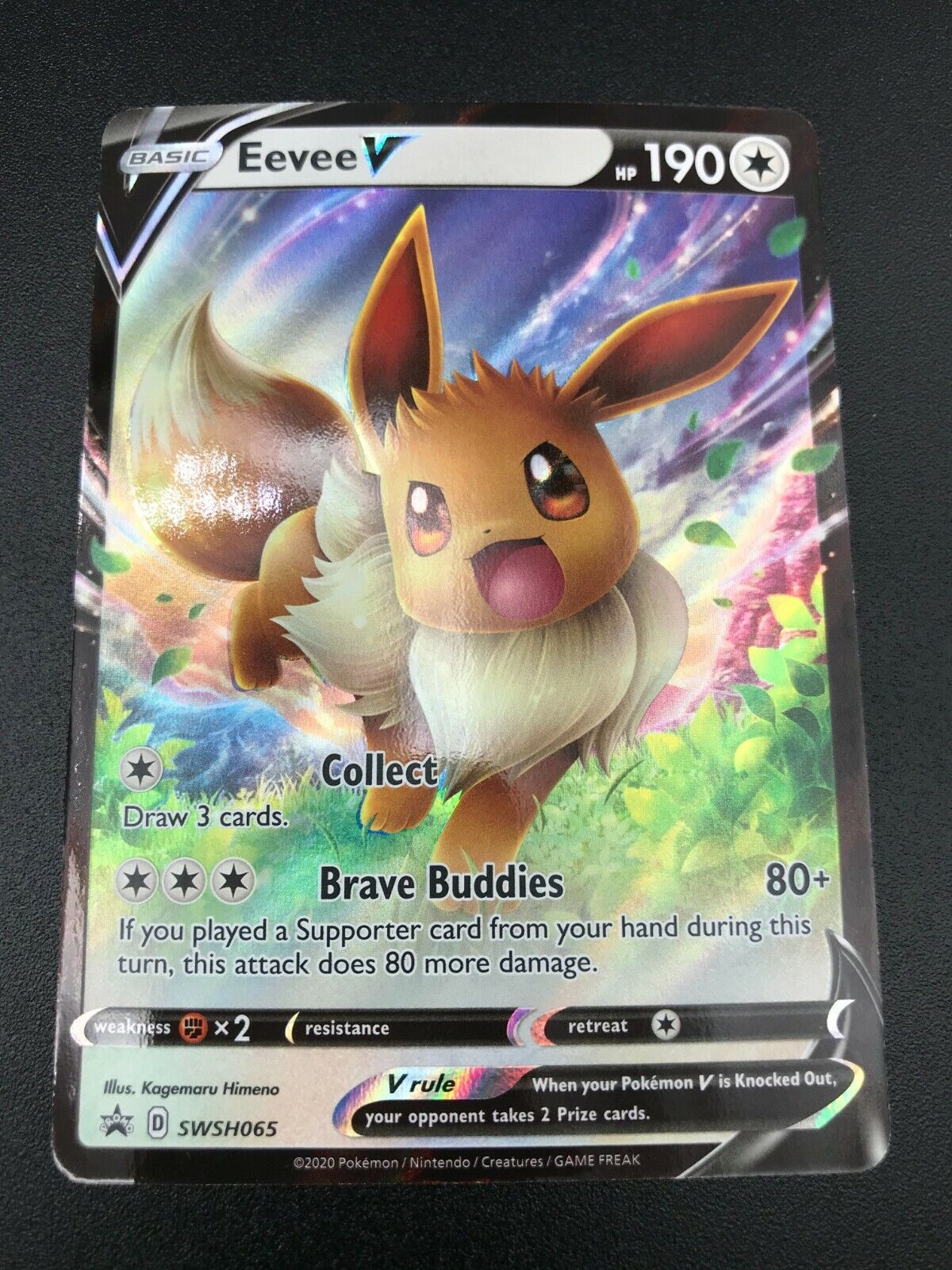 Eevee V - Pokemon Sword & Shield Promos - Pokemon