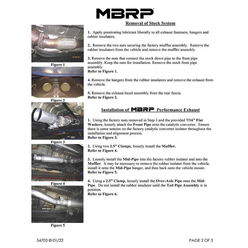 Escape traseiro de gato MBRP S47034CF aço inoxidável para 2013-18 Hyundai Veloster Turbo 1.6L - Imagem 3 de 4