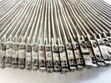 Set of 42 Royal Vintage Typewriter Letter Strikers Typebars thumbnail