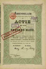 Arienheller Sprudel Rheinbrohl 1898 Bad Hönningen Bornheim Rosbach Köln Gründer