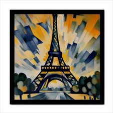 Eiffel Tower Ceramic Tile Paris France Art Backsplash Border Wall Art
