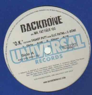Backbone O.K. Vinyl Single 12inch Universal