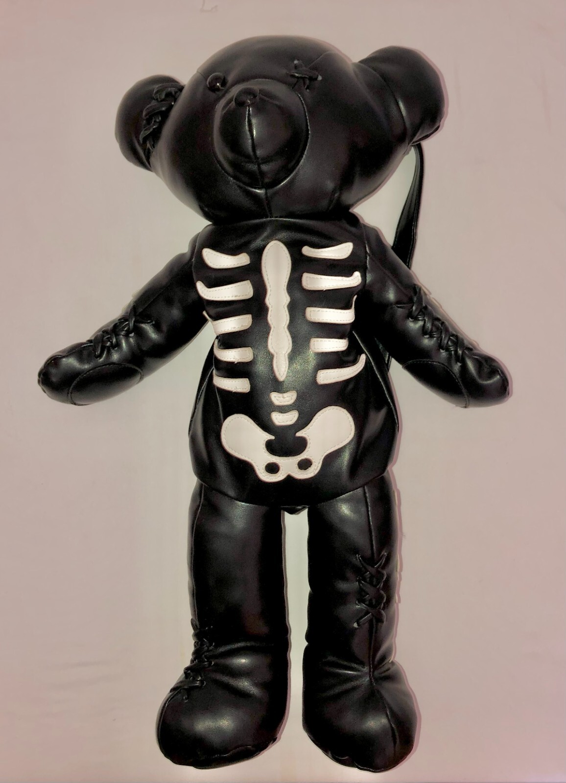 Gothic Teddybear Backpack Goth Fun Classic Teddy … - image 2