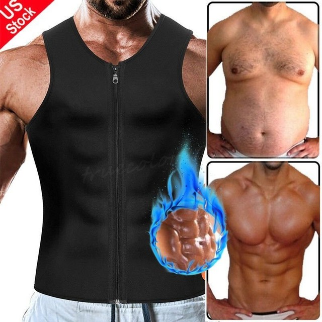 EXTREME Sweating Sauna Suits Neoprene Mens Vests Body Shaper Workout