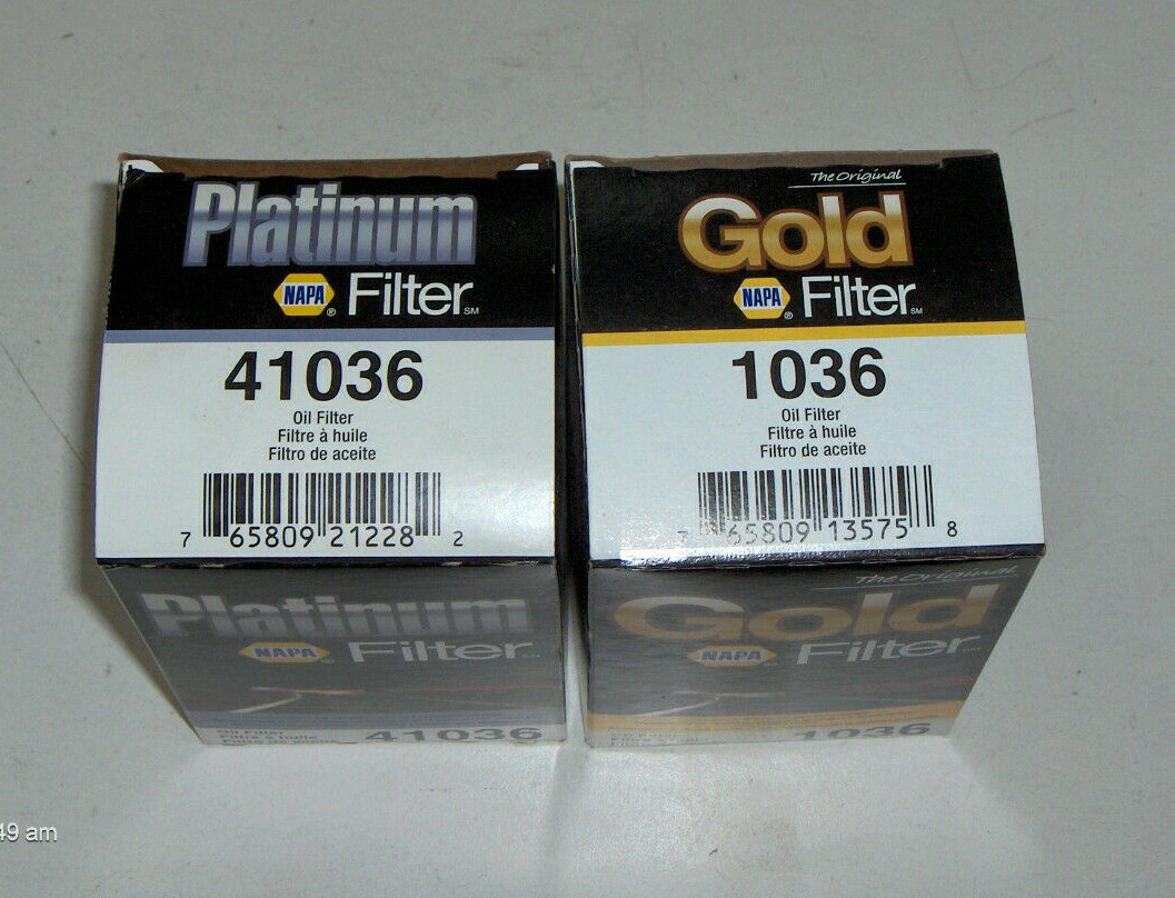 NAPA 41036 cross reference oil filters