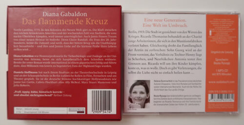 2 Hörbücher - Diana Gabaldon Flammendes Kreuz - Helene Sommerfeld Wege der Liebe - Bild 2 von 5