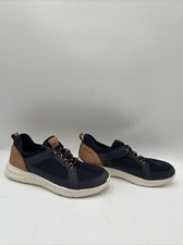 Men  s Hush Puppies Elevate Sneaker Navy/Brown Size 9