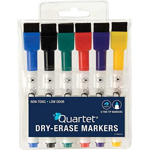 Quartet Dry Erase Markers, Whiteboard Markers, Fine Point, M