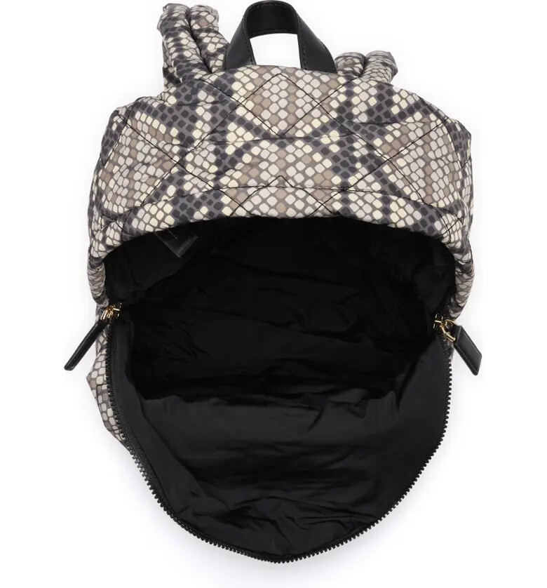 Marc Jacobs Quilted Nylon Printed Backpack ~NWT~ Snake Print  display picture 2