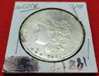 1881P Morgan Silver Dollar UNC  240737
