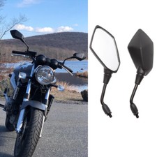 Motorcycle Rearview Side Mirrors Black for Honda CB900F 919 Super Sport CB750 UK
