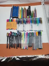 VINTAGE STAEDTLER Gelly Roll Stabilo Crayola Gel Writer Art Work PEN PENCIL LOT