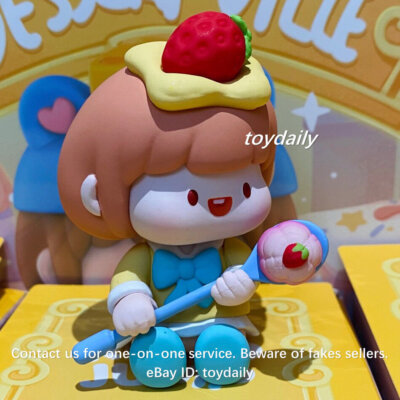 FUNISM x RORO JUMP Dessert Ville Strawberry Pudding Mini Figure | eBay