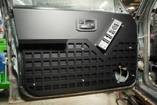 FRONT ALL METAL Door Panels - Fits: Jeep XJ Cherokee - Powder Coated W/ MOLLE