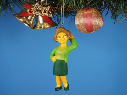 Decoration Home Ornament Xmas Tree Decor Simpsons Family Edna Krabappel K1217 A - Picture 2 of 2