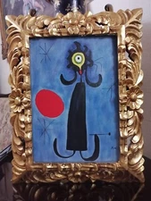 Joan Miro oil painting