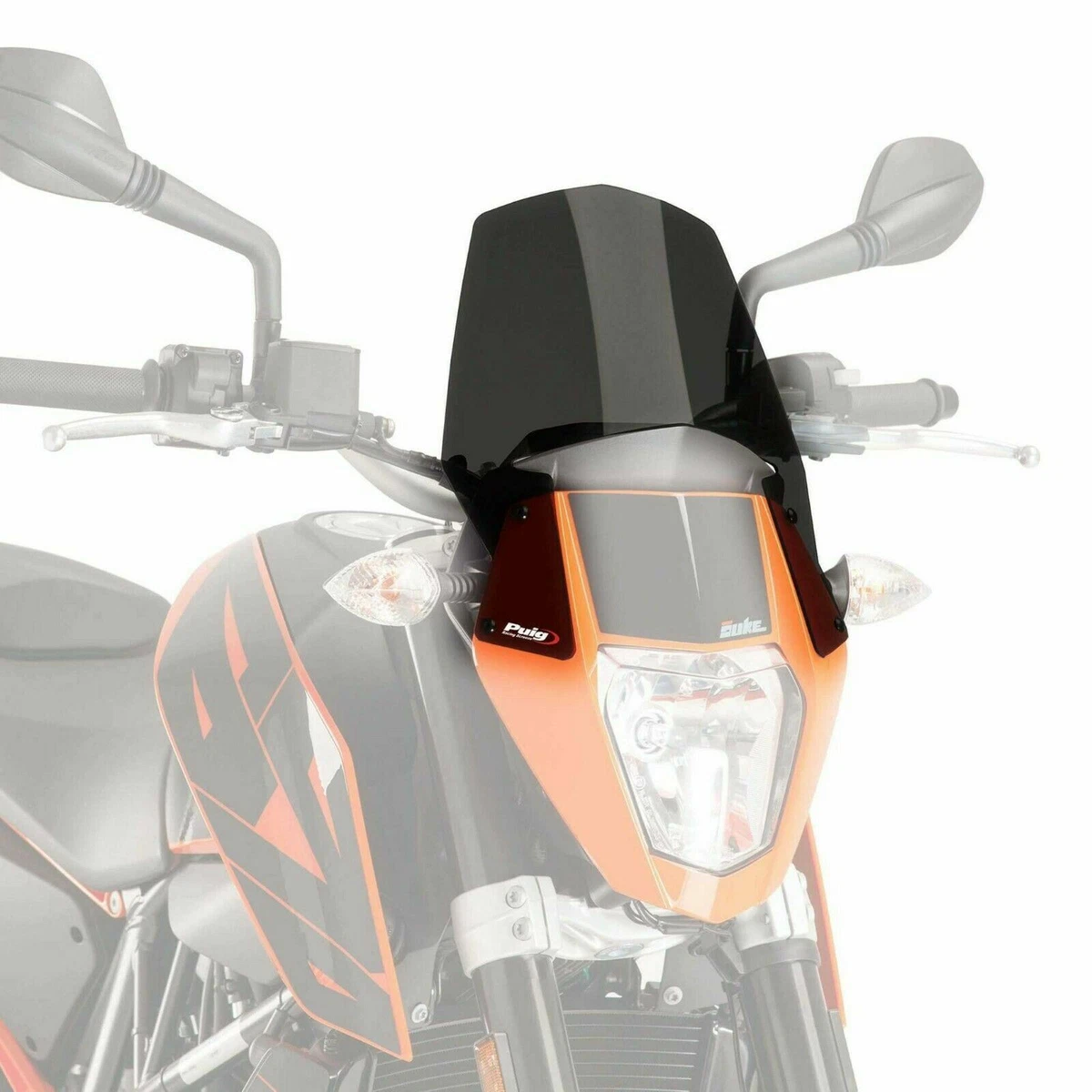Puig Sport Screen Windshield Dark Smoke KTM 690 Duke 12 20 Duke