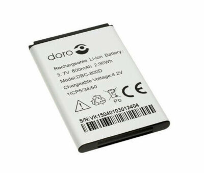 Genuine Replacement Battery For Doro 6520 Mobile Phone UK