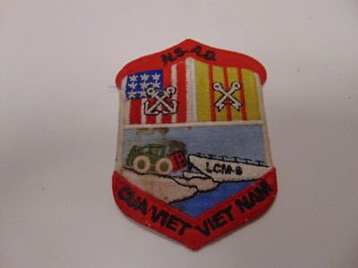 MILITARY PATCH OLD VIETNAM ERA N.S.A.D. CUA VIET VIET NAM