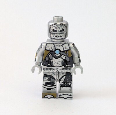 Custom Minifigure Building Blocks Tracy Minifigs IRONMAN MK1