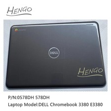 0578DH New For Dell Chromebook 13 3380 LCD Rear Top Lid Back Cover Case A Shell