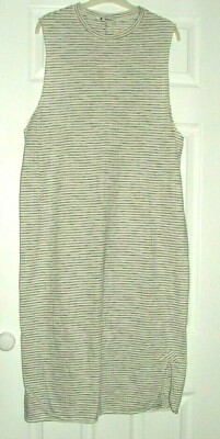 BN Barena T-Shirt Deva Flam Dress Colour White Striped EU Size 42: UK M: