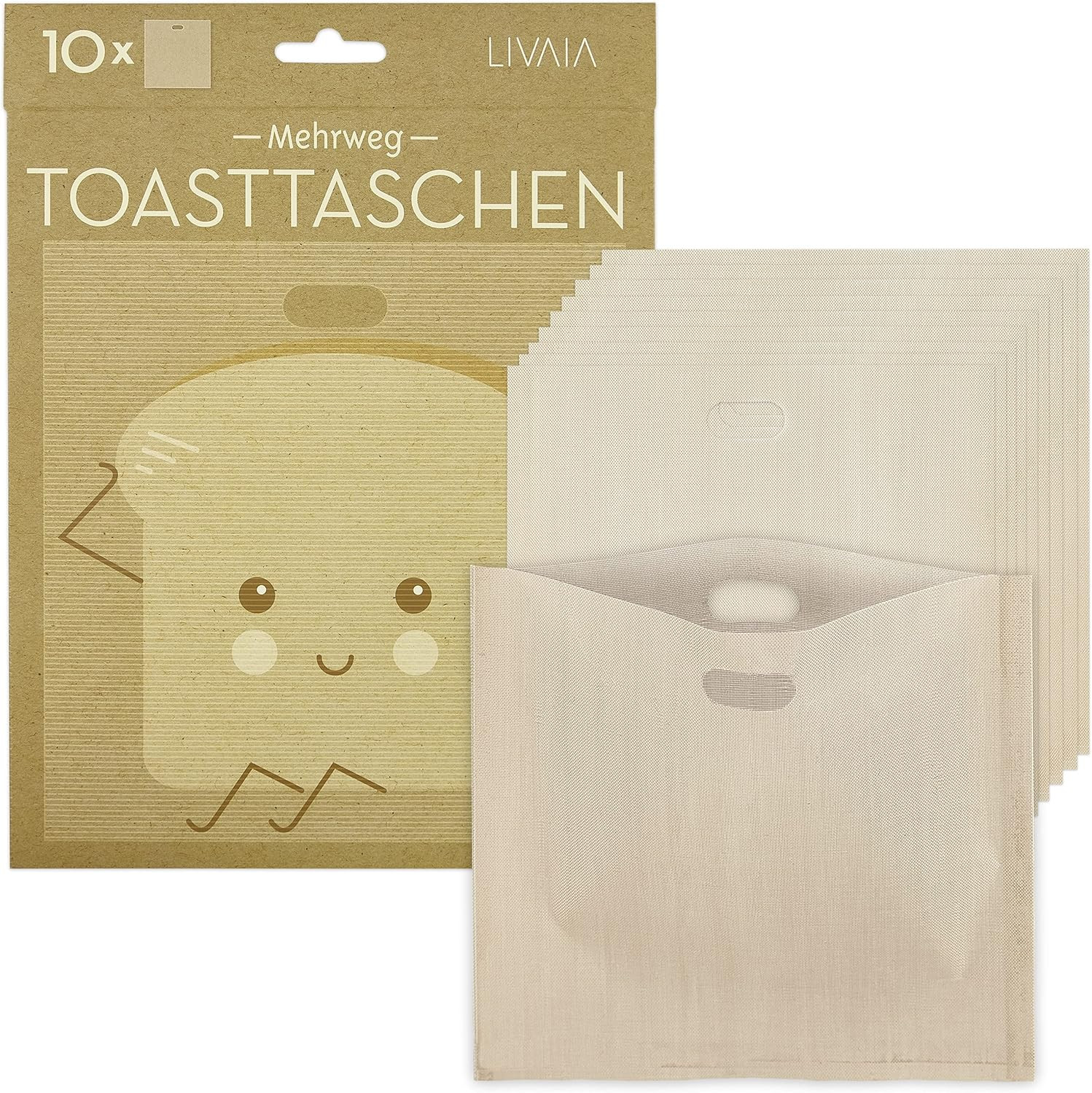 Toaster Bags: 10X Premium Tüten Für Toaster, Backofen, Mikrowelle Und Grill – Me