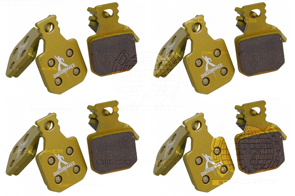 4 Sets,16 DiscoBrakes Pads for Magura MT7 Disc Brake MT 7, Sintered, MTB Enduro