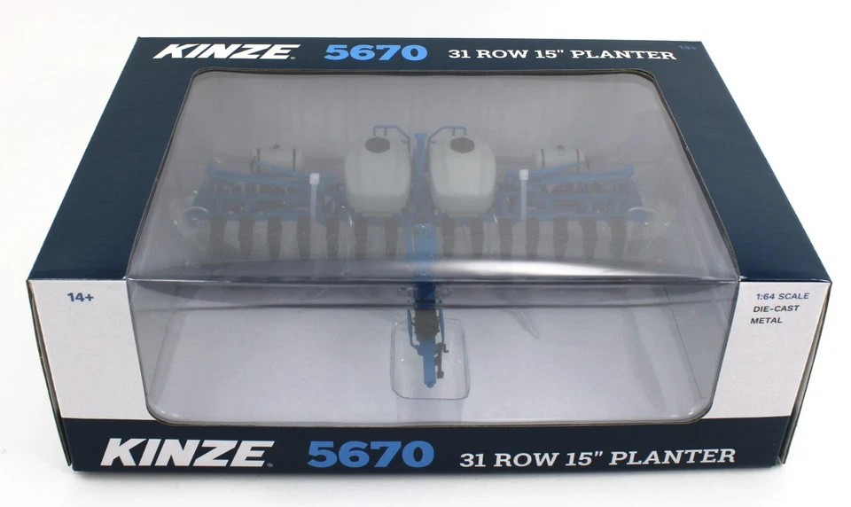 2024 SPECCAST 1:64 *KINZE* Model 5670  *31 ROW 15" PLANTER* HIGH DETAIL NIB! - Image 2 of 4