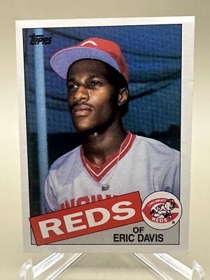 タレントカード ERIKO ERIC DAVIS 1985 Topps ROOKIE #627 - NM/MT - Cincinnati | eBay