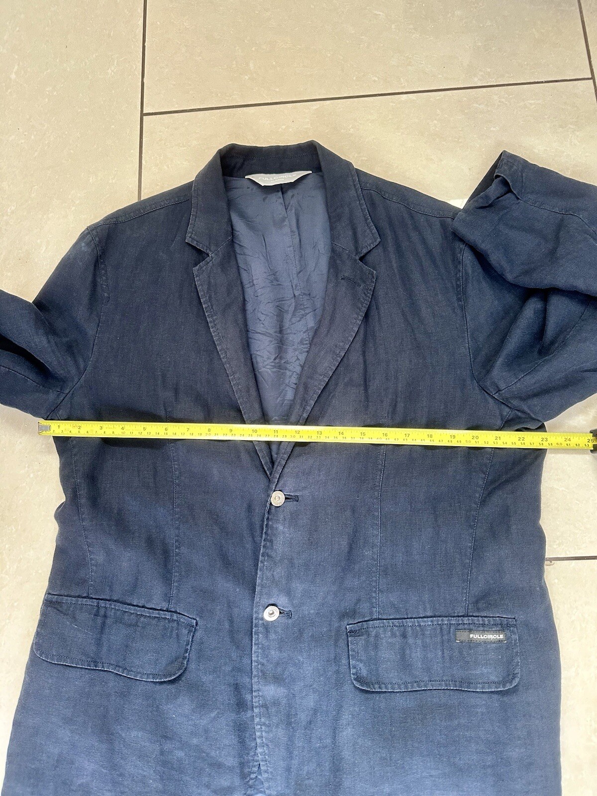 Full circle mens linen jacket eBay