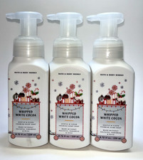 3 Whipped White Cocoa Gentle Foaming Hand Soap Bath  Body Works 8.75 fl oz