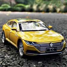 1:32 Volkswagen cc Alloy Car Model Diecast Toy Vehicle Sound light Pull back Car