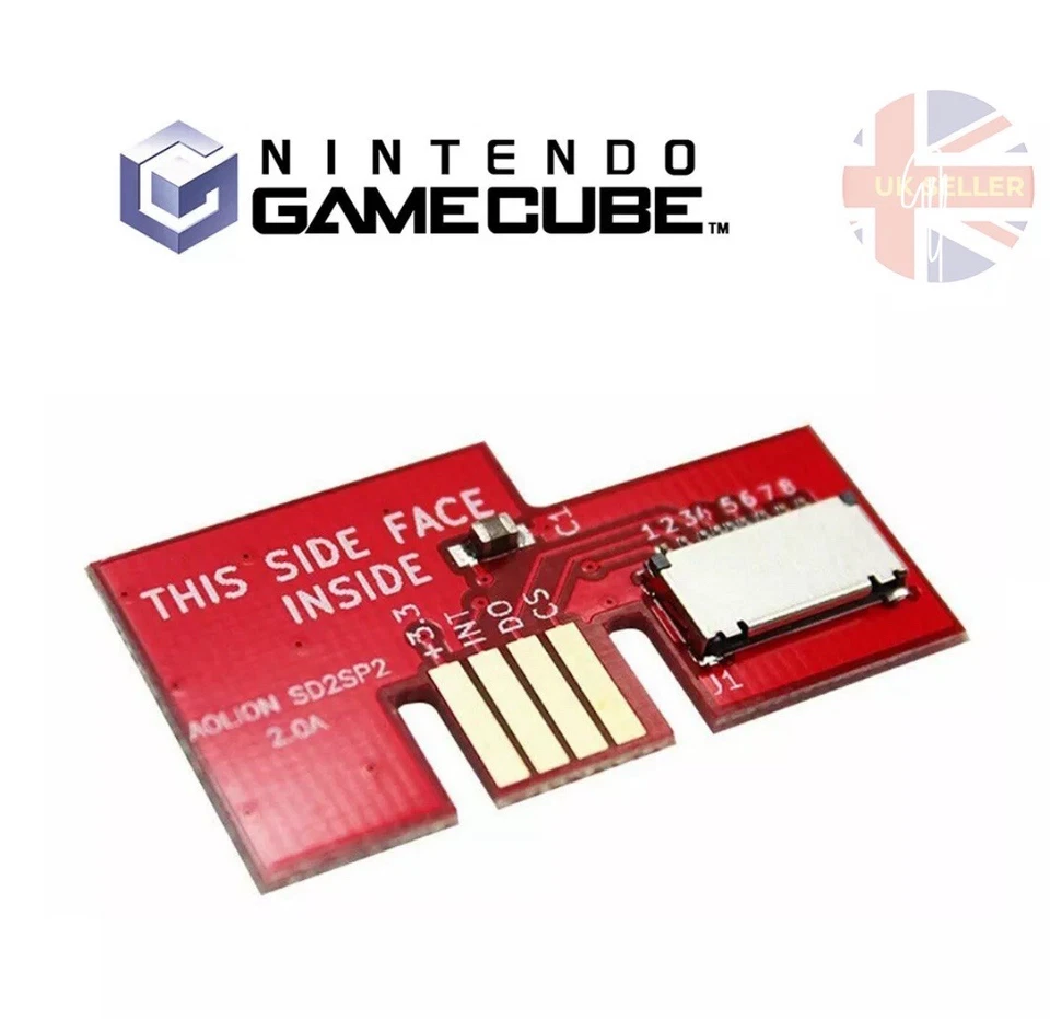 FPC DESIGN for Nintendo GameCube - SD2SP2 Micro SD Card TF Card SDLoad SDL Card Reader NGC