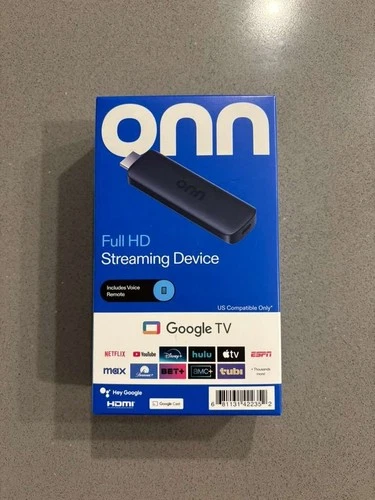 Onn. Google TV Full HD Streaming Device 1080p - Brand New Sealed - 2024 Model