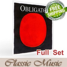 Pirastro Obligato Violin Strings Full set 4/4 Gold E Ball End Free Shipping