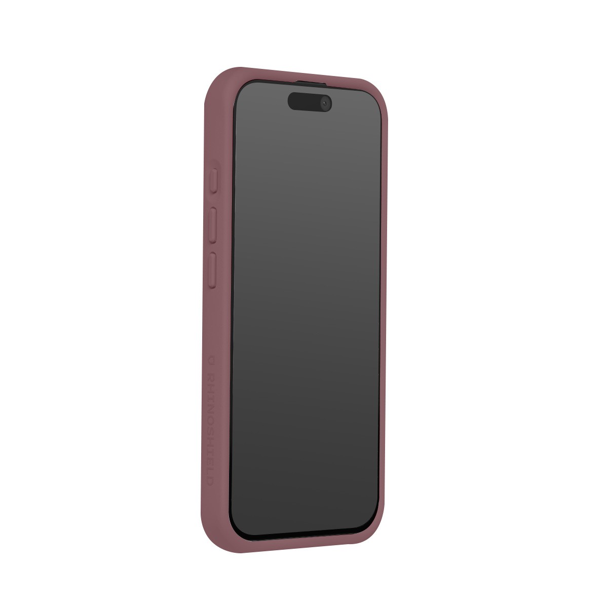 Coque iPhone 16 Rhinoshield SolidX antichoc rose silicone souple - 4