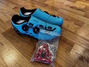 Road Cycling Shoes SPD-SL Cleats Men Women Mountain Bike Non-slip Shoes Size 38