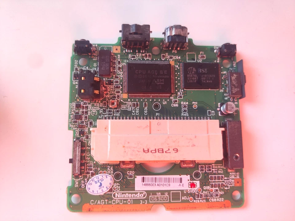 Nintendo Game Boy Advance SP AGS-101 Motherboard OEM Not Charging #20 - Image 4 of 4