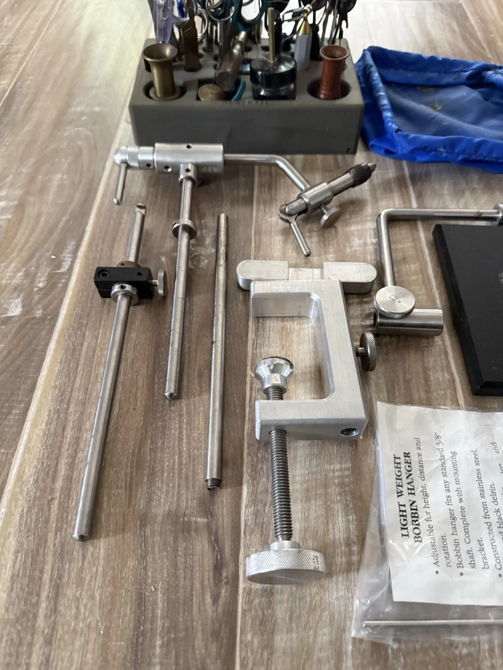 Fly Tying Dyna King Vise and Tools - Image 3 of 4