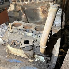 CLASSIC 1960’s SERIES LAND ROVER ENGINE BLOCK 541874 S90 SPARES REPAIR