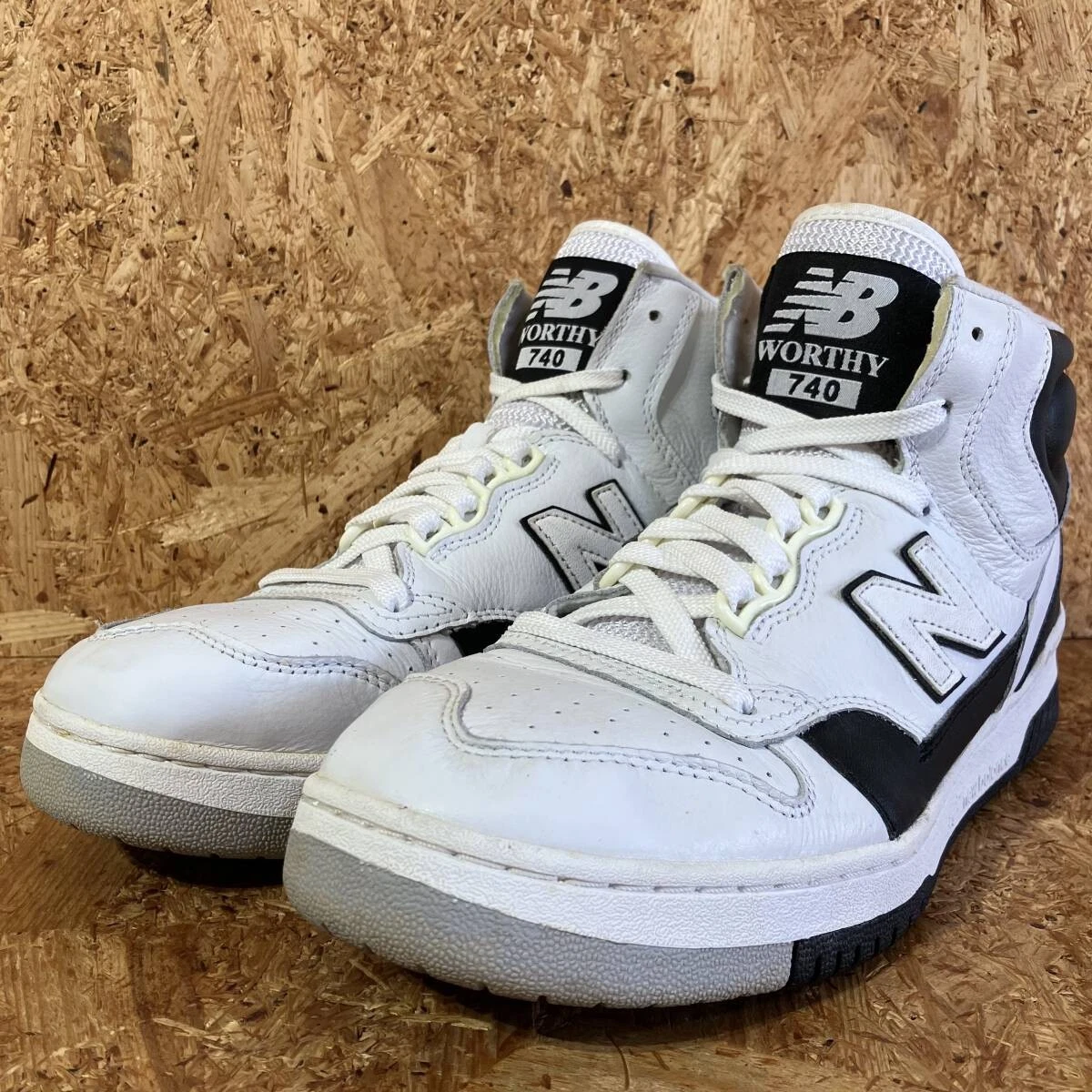 New Balance P740 Worthy Express Bianco Nero Grigio P740WK senza scatola Uomo Us10