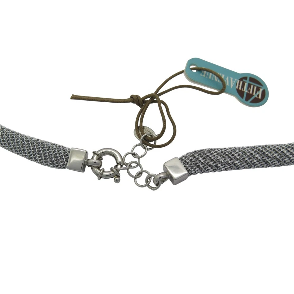 Collarino tessuto lurex e argento FifthAvenue - Immagine 3 di 3