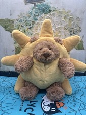 Jellycat Bartholomew Bear Sun Outfit BNWT Authentic with Dust Bag Plush Toy
