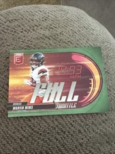 2025 Donruss Elite Full Throttle Marvin Mims 12 Denver Broncos Football Card 3J