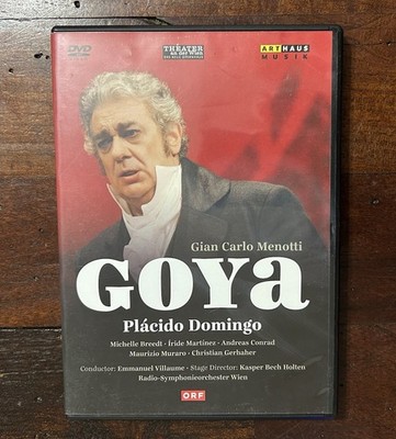 Goya - Gian Carlo Menotti - Plácido Domingo DVD Art Haus Musik Opera