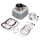 63mm Cylinder Piston Top End Kit For Honda ATC 200E 200 ES Big Red TRX200 1984