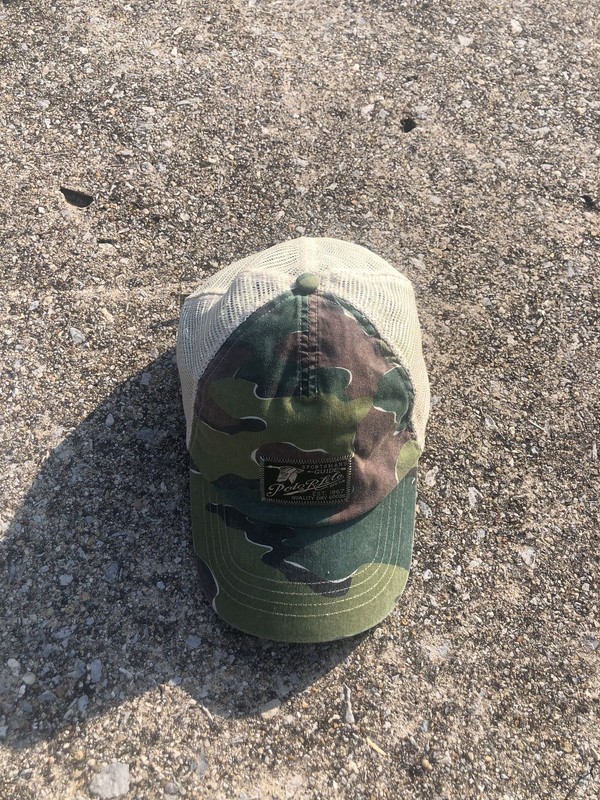 POLO RALPH LAUREN “Outdoorsman” Wild River Camo Trucker Hat